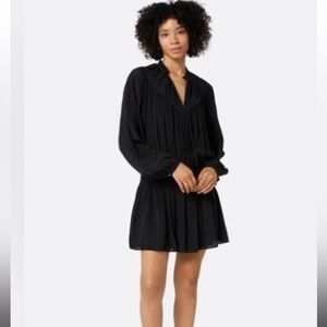 Joie Essex Silk Minidress black
